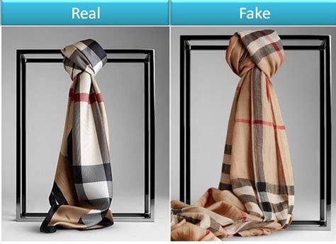 how to spot fake burberry scarves|burberry plaid scarf knock off.